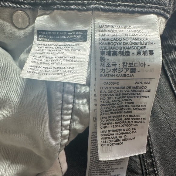 Levi's 501 Original Cropped Women's Jeans - Picture 10 of 11